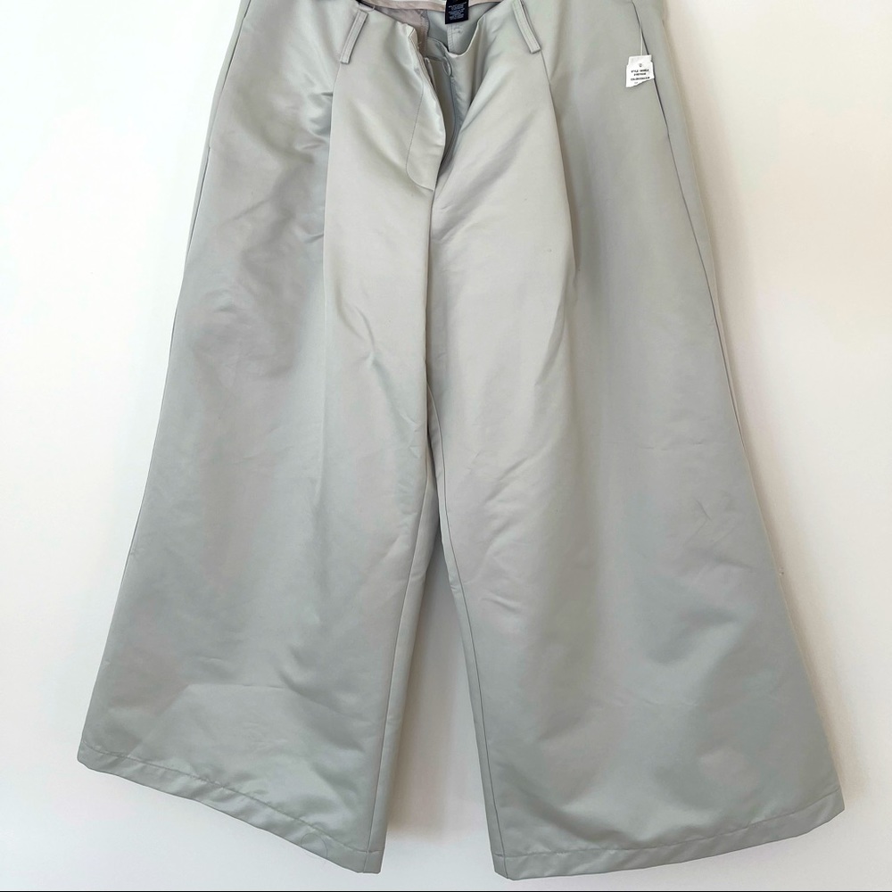 Pink Tartan Silver capris wide pants size 14